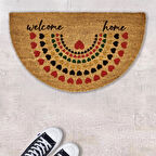 Home Sollen Koko Kapı Önü Paspası - Renkli - 45x75 cm