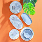 Lara 27 Parça Yemek Takımı - Renkli