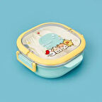 Figürlü Yemek Kabı - Yeşil / Sarı - 700 ml