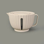 Home Mixer Bowl Set - Krem - 2650 ml