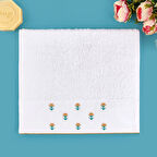 Soft Urban Delight Braga El Havlusu - Ekru / Hardal - 30x50 cm