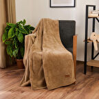 Soft Cozy Wellsoft TV Battaniyesi - Kahverengi - 120x160 cm