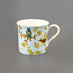 Kitchen Kuş Desenli New Bone Kupa - Renkli - 300 ml