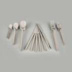 Romeo 36 Parça Çatal Kaşık Bıçak Seti - Inox