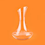 43634 Ağzı Eğik Kesme Karaf - Şeffaf - 1,8 lt