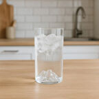 Star Dağlı Borosilikat Cam Bardak - Şeffaf - 300 ml