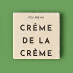 Kitchen Creme De La Creme Bardak Altlığı - Renkli - 10 cm