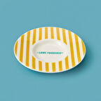 Kitchen Love Yourself Çay Tabağı - Sarı - 13 cm