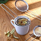 Çelik Çay Süzgeci - 16 cm