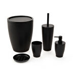 Pure 5'li Banyo Seti - Siyah