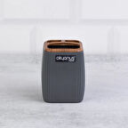 Home Çizgili Kare Diş Fırçalık - Asorti