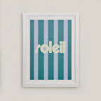 Deco Nautical Fun Duvar Panosu - Renkli - 30x40 cm