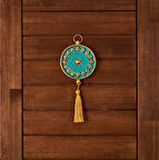 Deco Nazarlık - Turkuaz - 15x30 cm