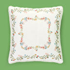 Soft Urban Delight Holly Kırlent - Ekru - 45x45 cm