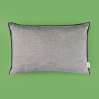 Soft Oras Kırlent - Gri - 35x55 cm