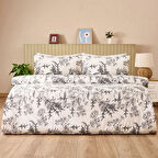 Soft Novera Kolay Ütülenir Tek Kişilik Nevresim Seti - Antrasit