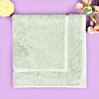 Soft Samantha Ayak Havlusu - Mint - 60x60 cm