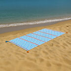 Soft Line Peştamal - Mavi - 90x160 cm