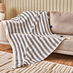 Soft Hill Koltuk Örtüsü - Lacivert - 115x200 cm