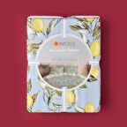 Soft Fresco Tek Kişilik Nevresim Takımı - Mavi