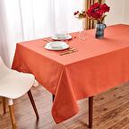Soft Earthy Masa Örtüsü - Kiremit - 140x200 cm