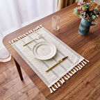 Soft Castel 2'li Amerikan Servis - Beyaz - 30x55 cm