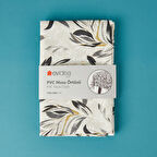 Soft Ethereal Pvc Masa Örtüsü - Taş - 140x200 cm