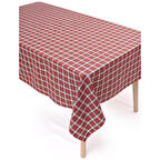 Soft Ekose Masa Örtüsü - Renkli - 160x160 cm