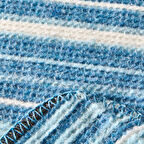 Soft Serula Çift Kişilik Battaniye - Mavi - 180x220 cm