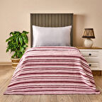 Soft Roselle Tek Kişilik Battaniye - Pembe - 150x200 cm