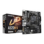 Gigabyte A520M K V2 AMD A520 AM4 DDR4 5100 MHz Masaüstü Anakart