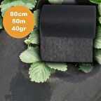 80cm X 50m 40gr TEKSTİL MULCH AGRİL ISI DON PERDESİ, ZİRAİ DON KIRAĞI ÖRTÜ KARPUZ ÇİLEK MALÇ