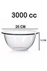59614 Arda Türkmen Borcam Hazırlık Karıştırma Kabı Kasesi 26cm 3000cc
