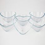 Paşabahçe Borcam Kalp Fırın Sufle Kabı Kek Kalıbı 6'lı