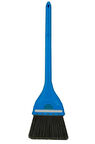 Pratik El Süpürgesi Tuvalet Fırçası Plastik 85cm Mavi