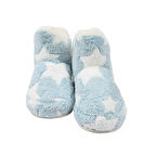 SİA ÇANTA EVA KAYMAZ TABAN İÇİ KÜRKLÜ  , UZUN KONÇLU ,  KÜRK KUMAŞ ÜŞÜMEYEN AYAKLAR İÇİN SIÇACIK KIZ ÇOCUK  PANDUF