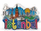 İstanbul Temalı Silikon Buzdolapı Süsü Magnet Alk5942