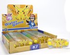 Pikachu Baskılı Sulu Oyun - Şeffaf Gövdeli Dikdörtgen El Konsolu Su Oyunu Liv990