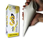 Misgo Krema Sıkma Torbası Small / Tek Kullanımlık Kullan At Krema Şanti Sıkma Poşeti 15x35 cm.