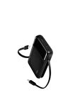 Ttec 2BB215 ReCharger Pro LCD 10.000mAh PD 22,5W Kablolu Taşınabilir Hızlı Şarj Aleti Powerbank