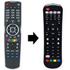 KORAX FULL HD Uydu Alcısı Kumandası