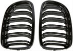 Bmw E90 2008-2011 Çift Çizgi Böbrek - Piano Siyah