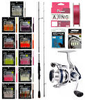 YekOutdoor ULTRA LRF Seti Savage Gear SG2 Ultra Light Game 2.13M 2-10GR &Okuma ARIA-1000a Olta Makinesi