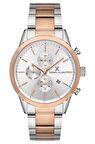 Daniel Klein Rose Gold/Metalik Çelik Bilezik Takvimli Erkek Kol Saati