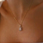 Parçalı Baget Kolye