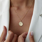 Döngü Plaka Dua Kolye