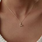 Minimal Köpek Kolye