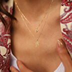 Tektaş Melek İkili Kolye