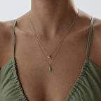 İncili Palmiye Kolye