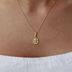 Angel Madalyon Kolye